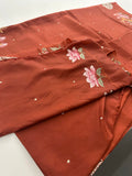 ButterSilk Tussar Sarees are back in stock🌹
Comes with aari work and scallop style borders and cutwork buttas🌹-JU18