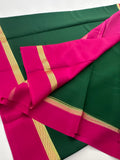 80GSM PURE CRAPE MYSORE SILK SAREE- JU28