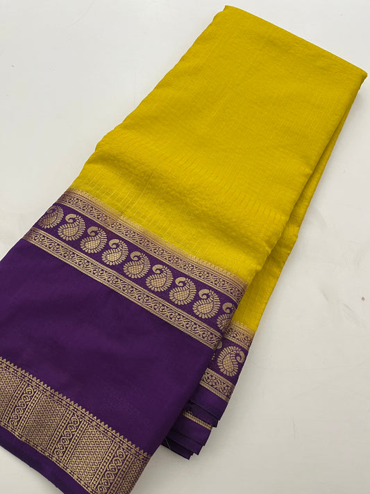 Crepe Small Checks Bentex Border