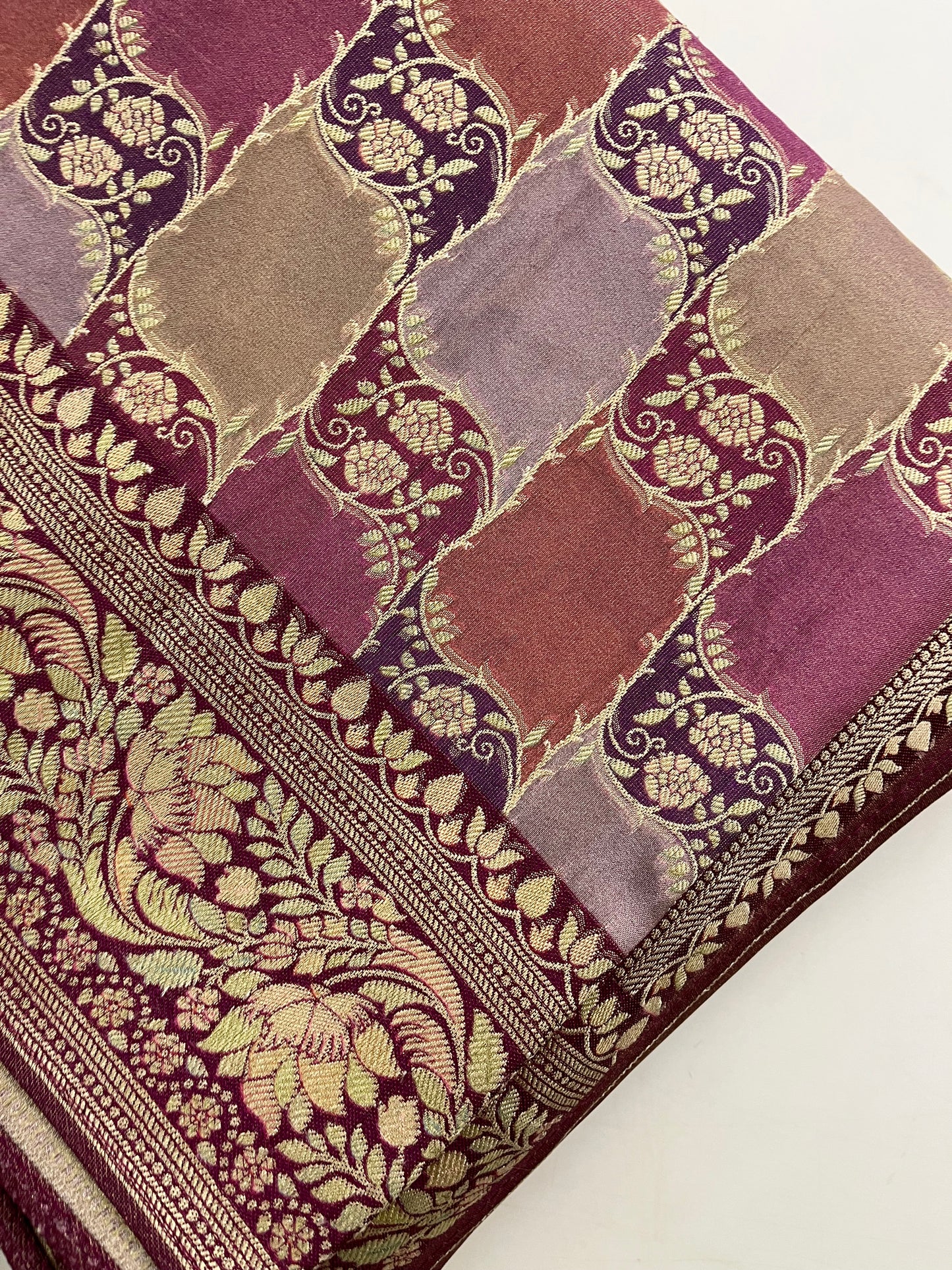 Designer Satin Banaras