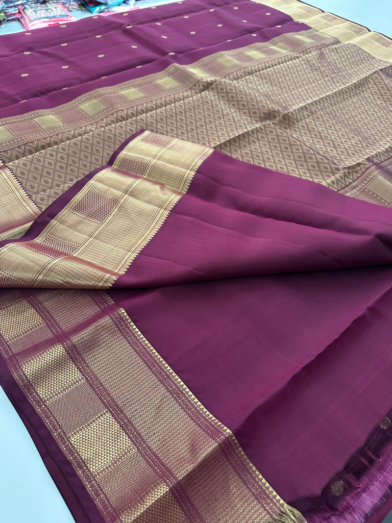 Self Kanchi Silk Sarees🌹