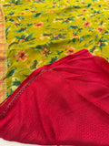 Brosso Fancy Saree New-(JU1)