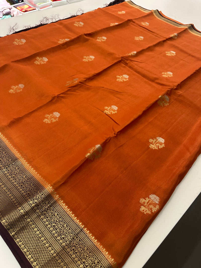Premium Tussar Fancy Saree -AU6