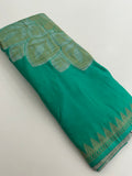 🌹Beautiful Soft Georgette Sarees,, Centric Weaving Big Floral Buttas all over,, self blouse with butties 🌹 JU27