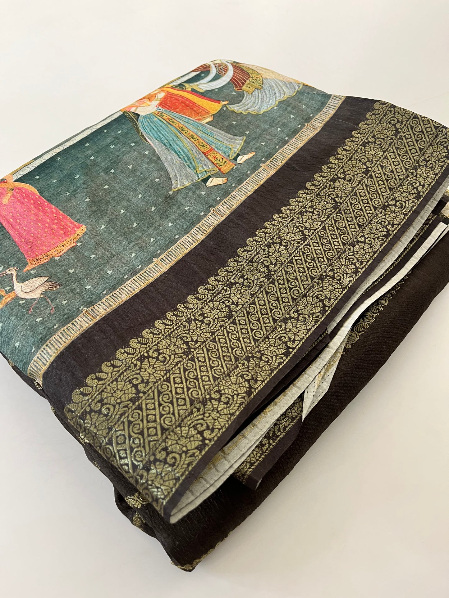 Crush Tussar  Designer