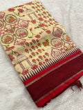 Pichwai Silk Printed-JU3