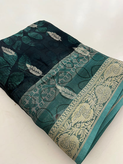 Linen Cotton Printed