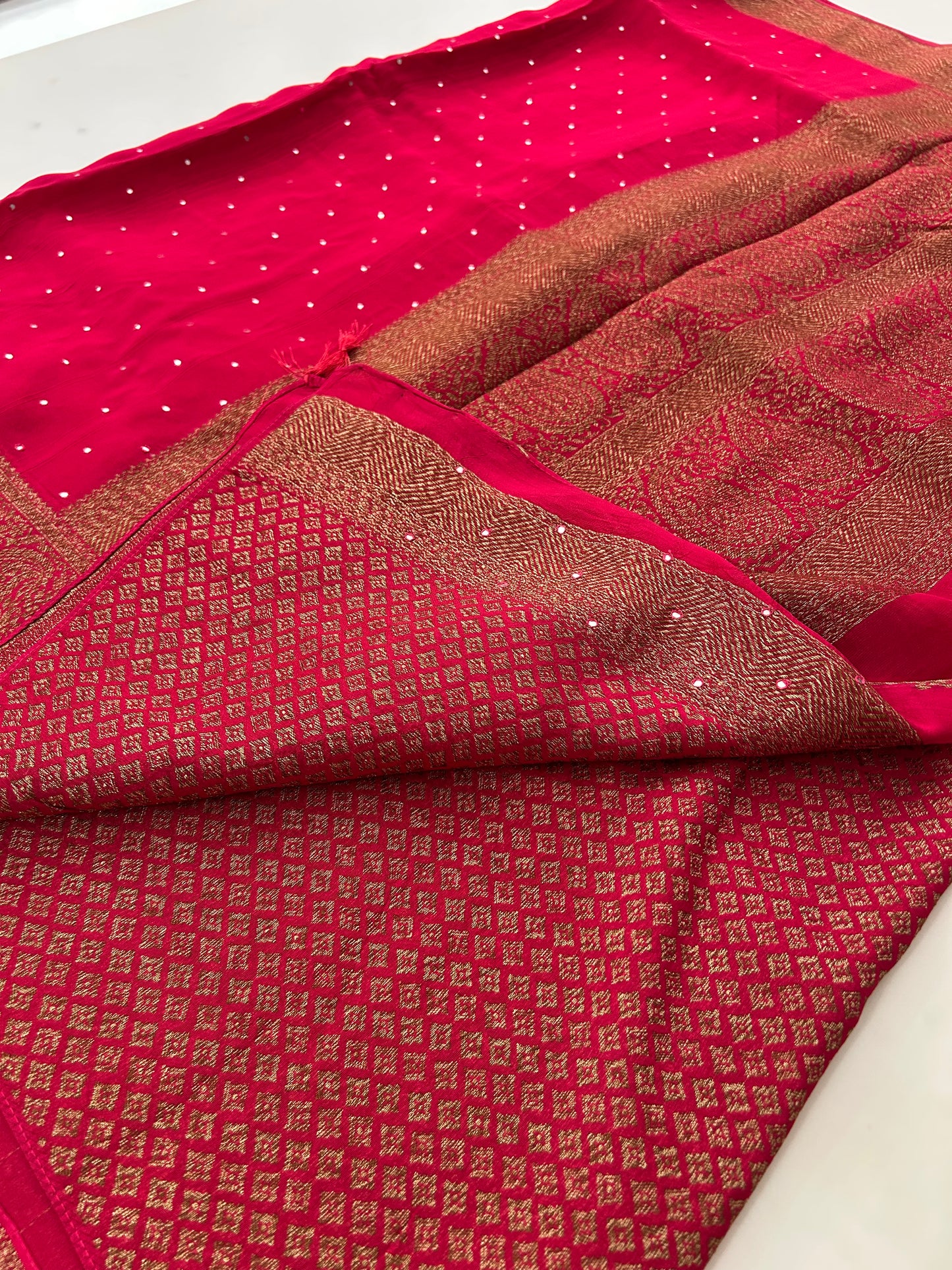 JUTE TUSSAR PREMIUM WITH MIRROR WORK-22