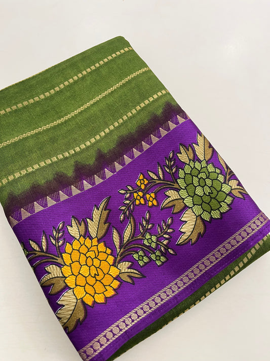 Tye Dye fancy Tussar