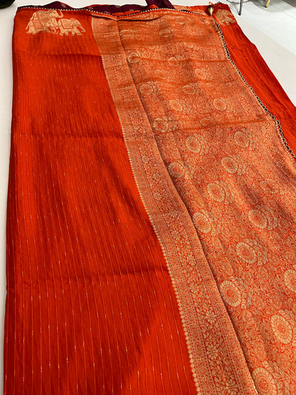 142 Banarasi crape