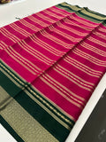 Semi Crepe Fancy Sarees🌹AU18