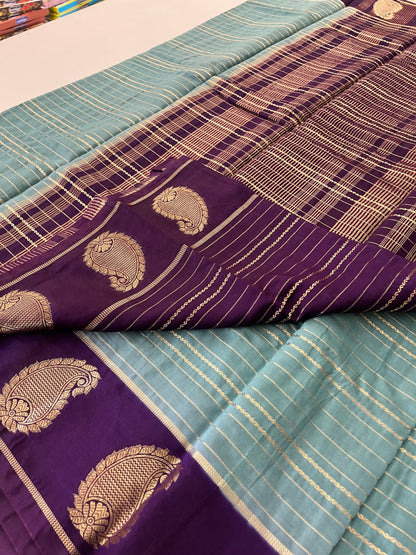 Semi Mysore silk new design