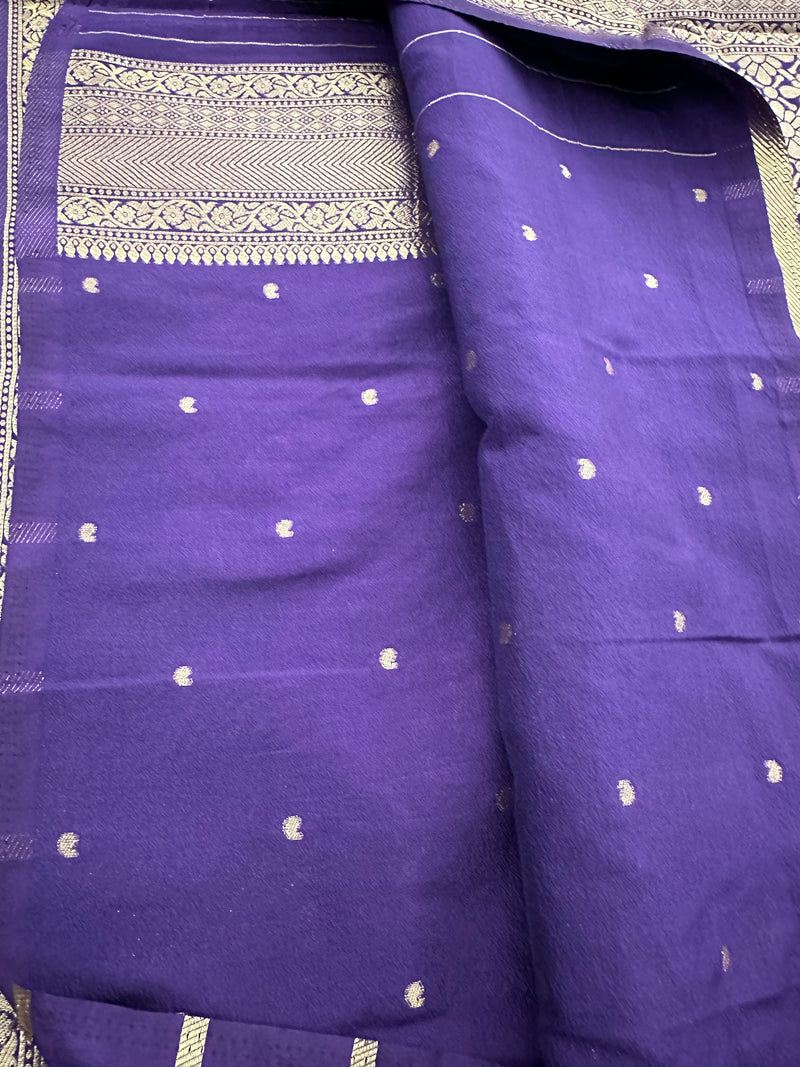 Banarsi Crape Silk-JU8