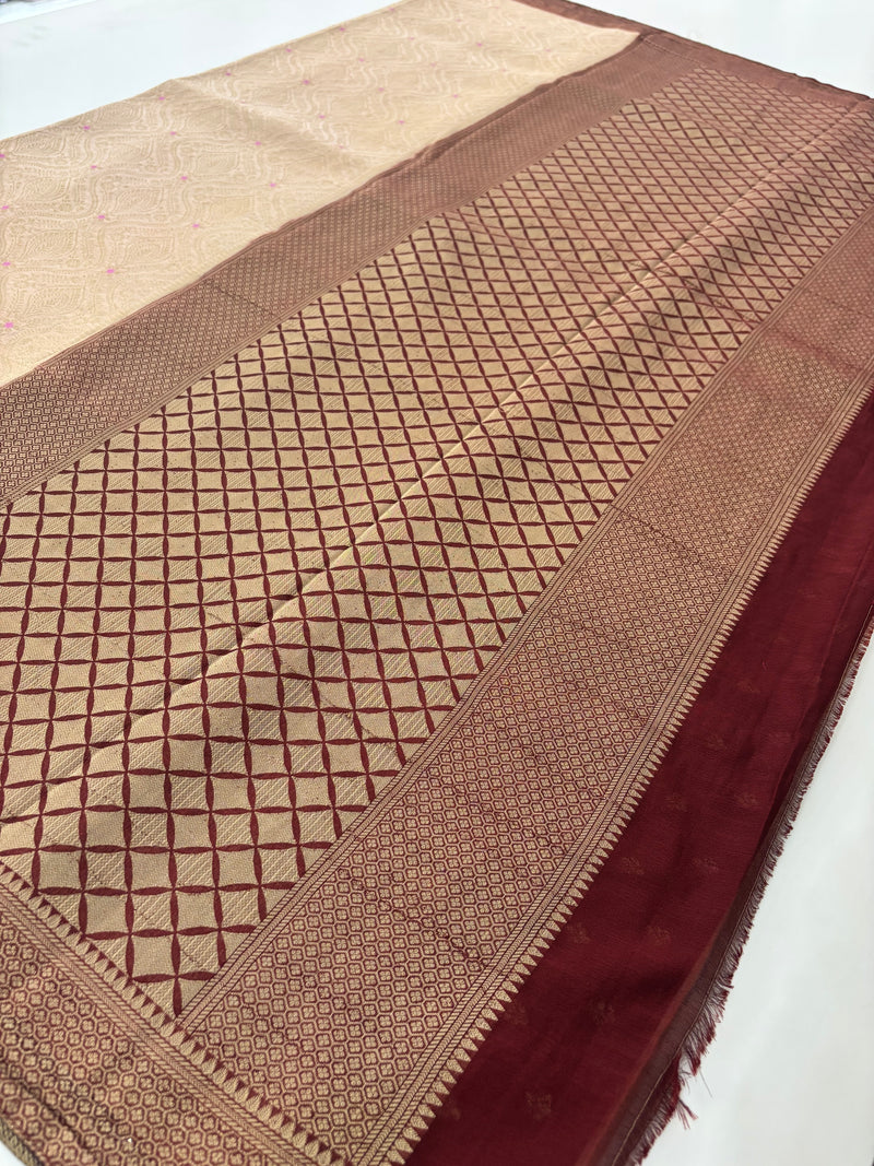 Brocade Crush Crape Georgette-J24