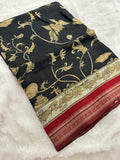 Kalamkari Crape Chiffon-A16