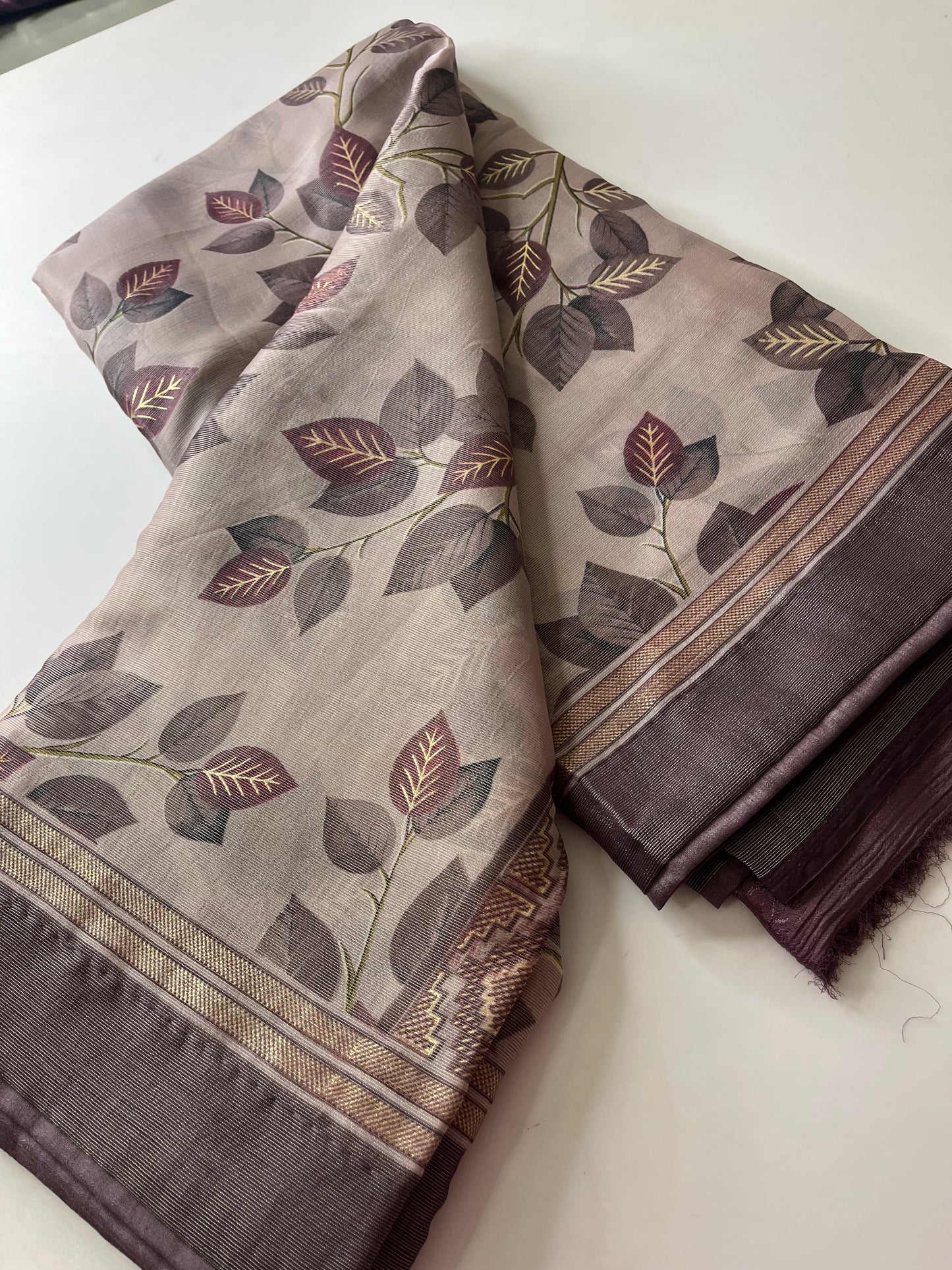 Printed Brosso Saree