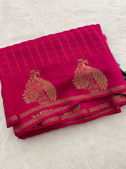 AP28 Banarasi crape fancy