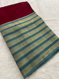 Banarsi Fancy Silk Saree-JU9