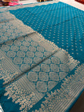 Venkatagiri fancy soft Linen Cotton sarees with self blouse and fancy Border and Butties all over 🌹-AU9