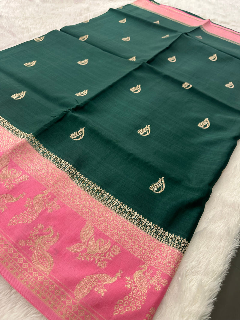 Banarasi Viscose Fancy Saree-JU10