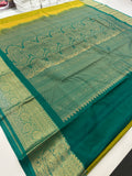 Semi Kanchi Silk Saree-JU16