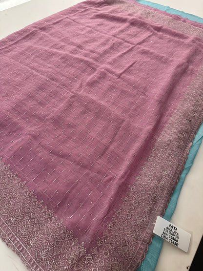 Fancy Designer work saree- M26