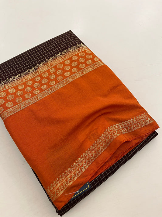 Designer crape silk