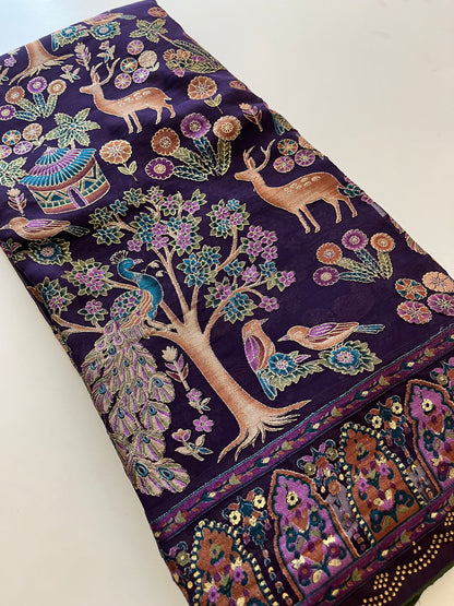 New Designer Fancy Saree 127-1129