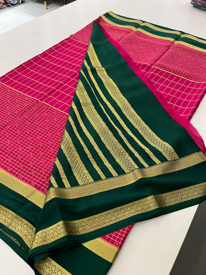 Pure Crepe Mysore Silk120 GSM