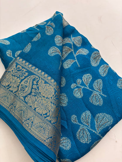 Printed chiffon