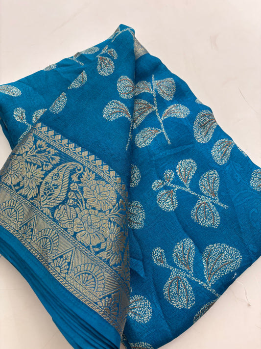 Printed chiffon
