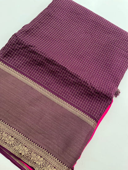 Ju 12 Banarasi Crepe