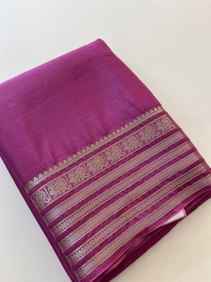 Semi Mysore silk premium