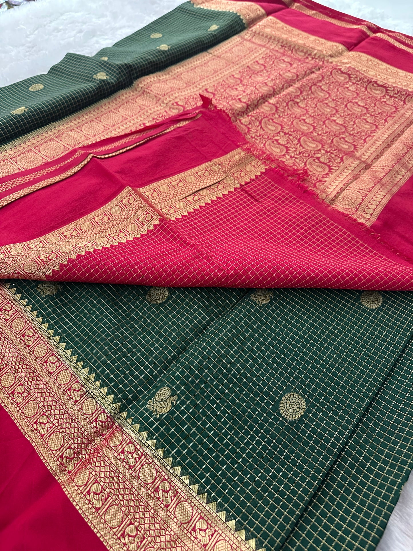 Premium Checks Crape-M13