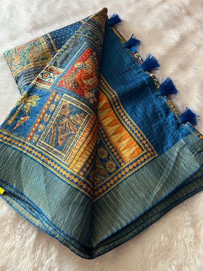 Tussar fancy