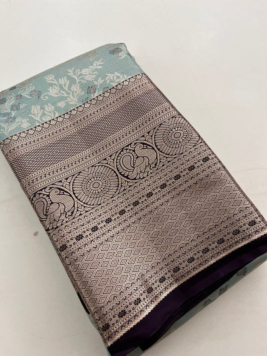 Kanchi tissue semi silk