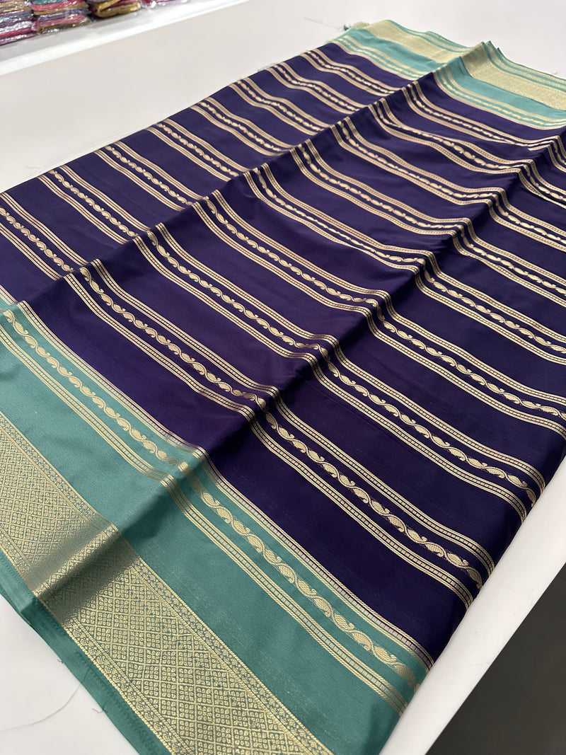 Semi Crepe Fancy Sarees🌹AU18