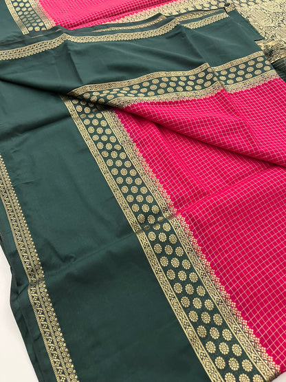 Designer crape silk