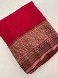Kaddi Georgette Fancy Saree