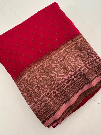 Kaddi Georgette Fancy Saree