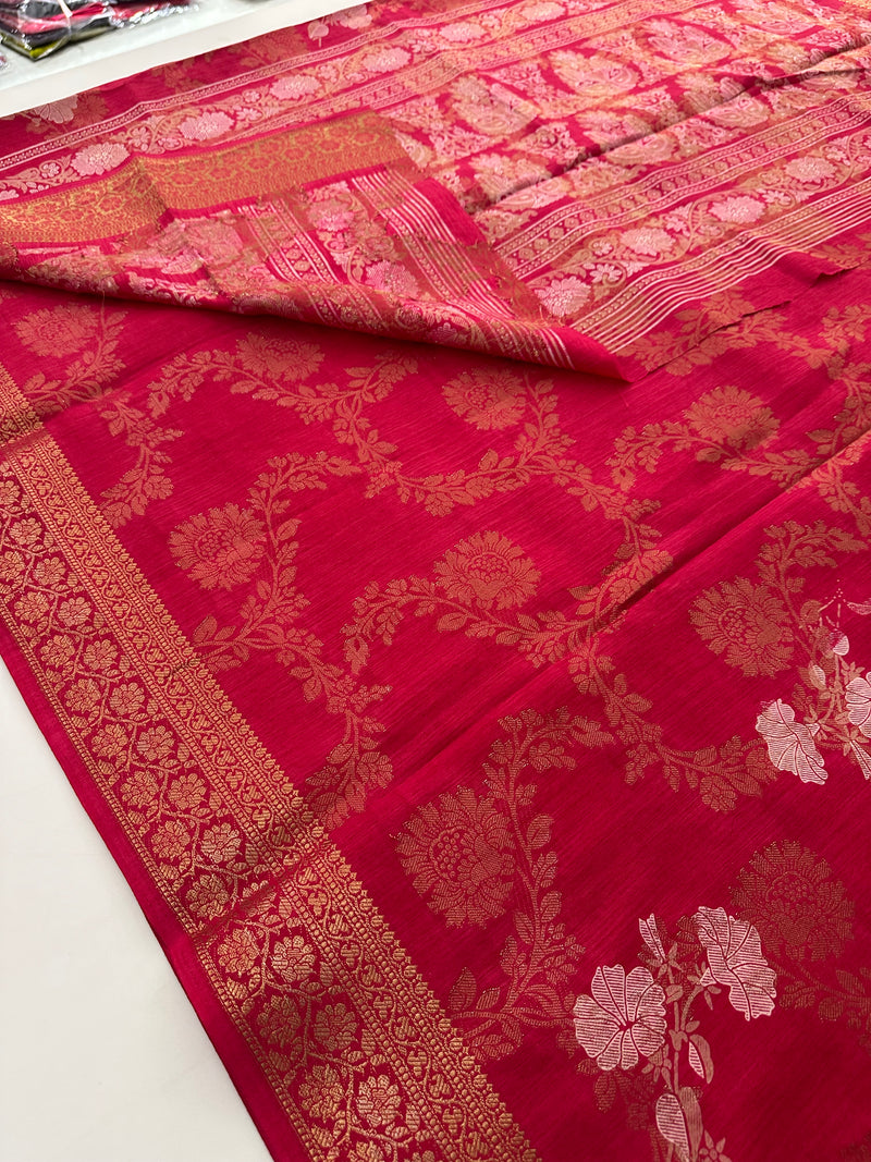 Tussar Fancy New Prints-J18