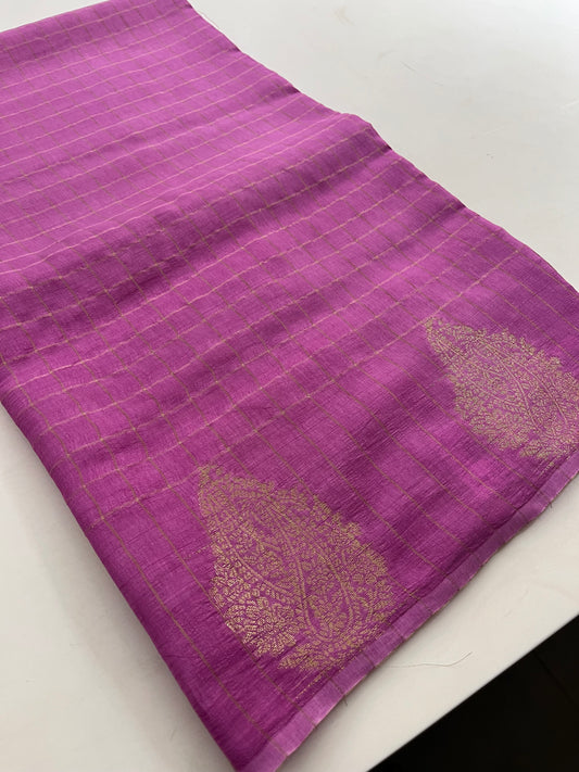 Russian crape Fancy saree
