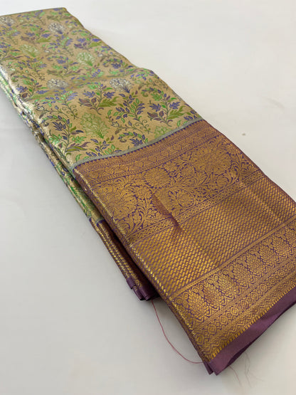 Pure Kanchi Puram silk saree