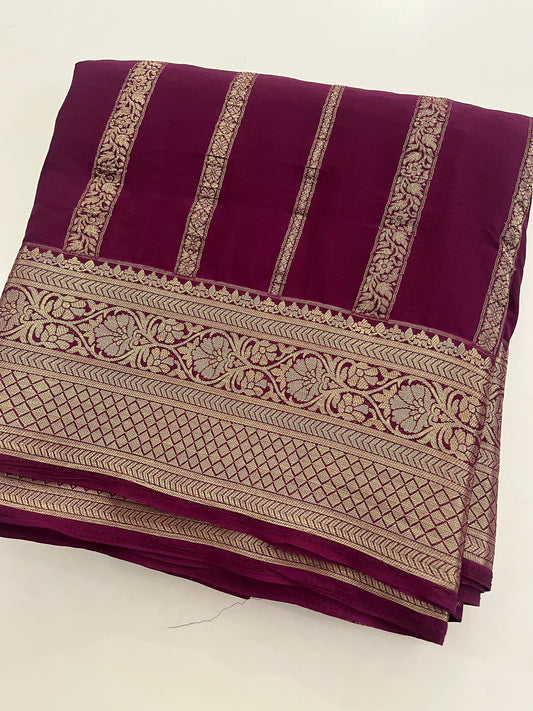 1911 Semi Mysore Crape Silk