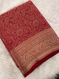 Banarsi Georgette Brocade-JU8