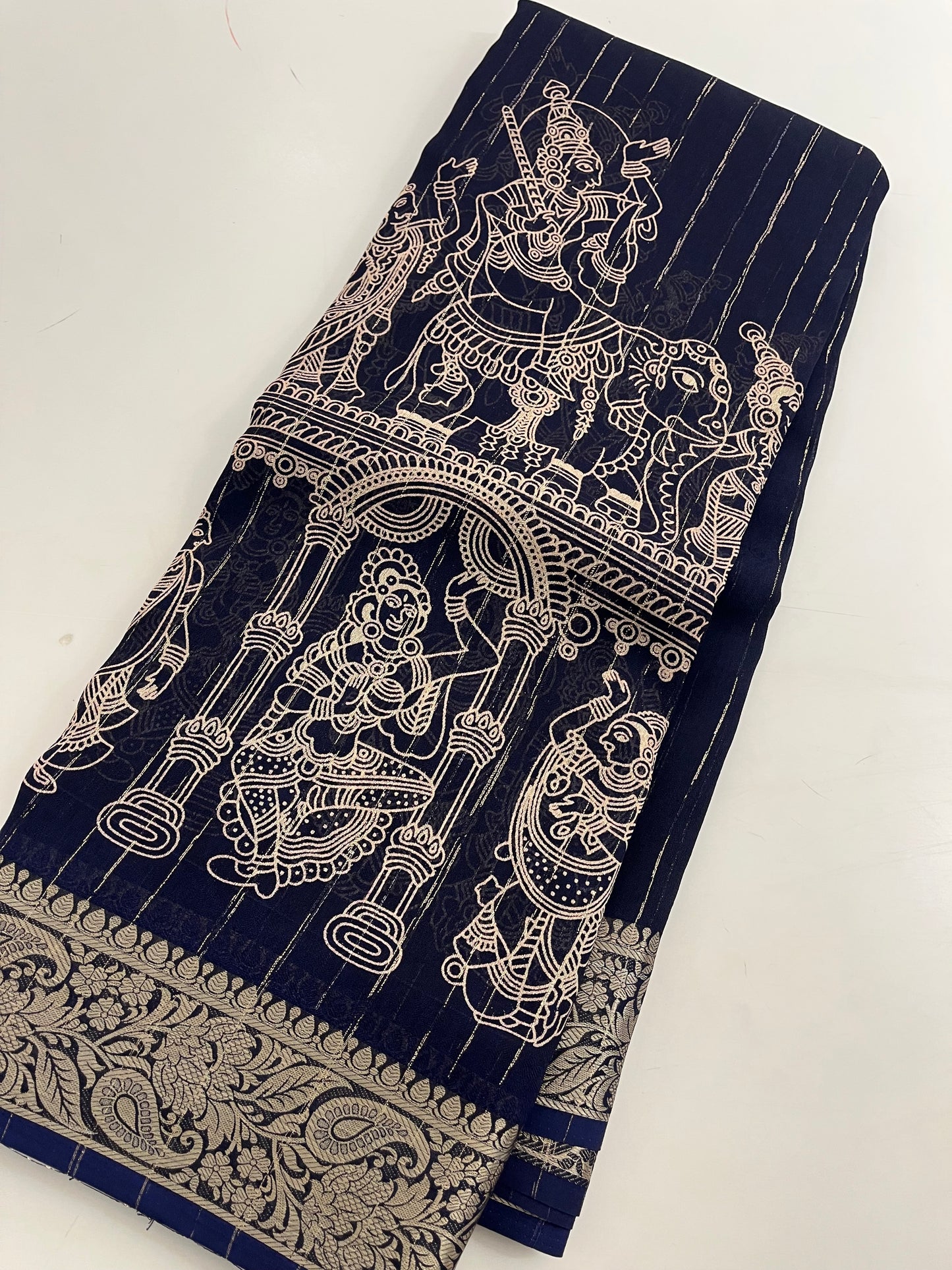 2111 ✨ ✨ KALAMKARI PRINTED CHIFFON ✨✨