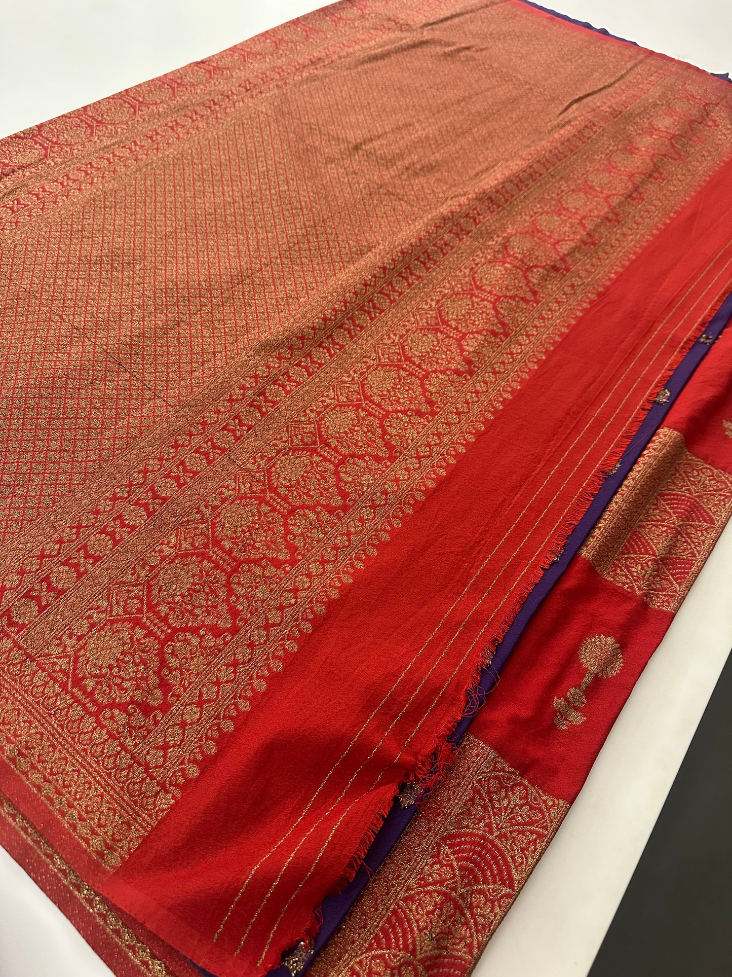 Kalamkari Tussar Printed-M26