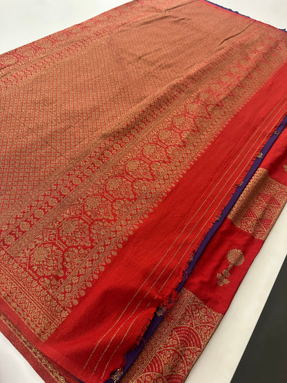 Kalamkari Tussar Printed-M26