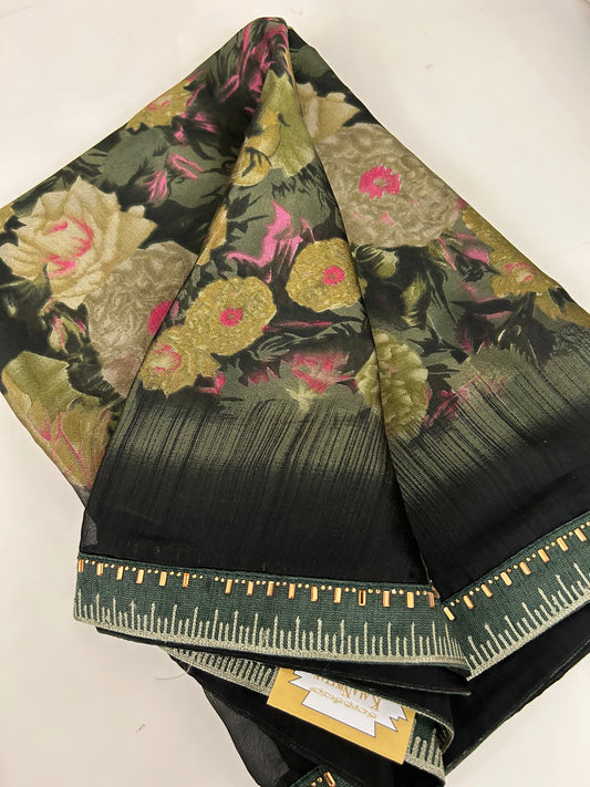Premium crape chiffon