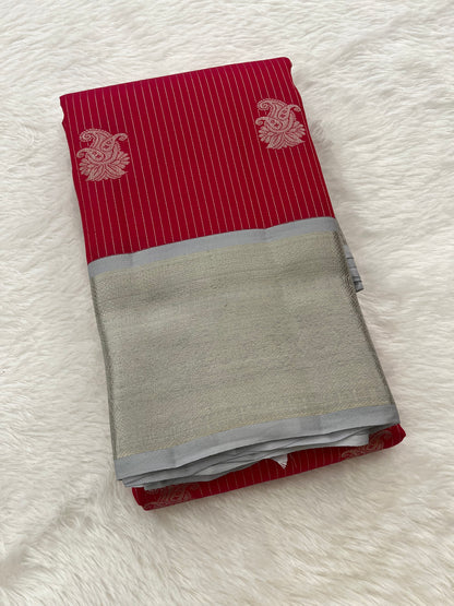 M1 pure mix silk saree